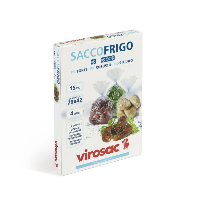 VIROSAC SACCO FRIGO FREEZER GRANDI 15 PZ 29X42  112629