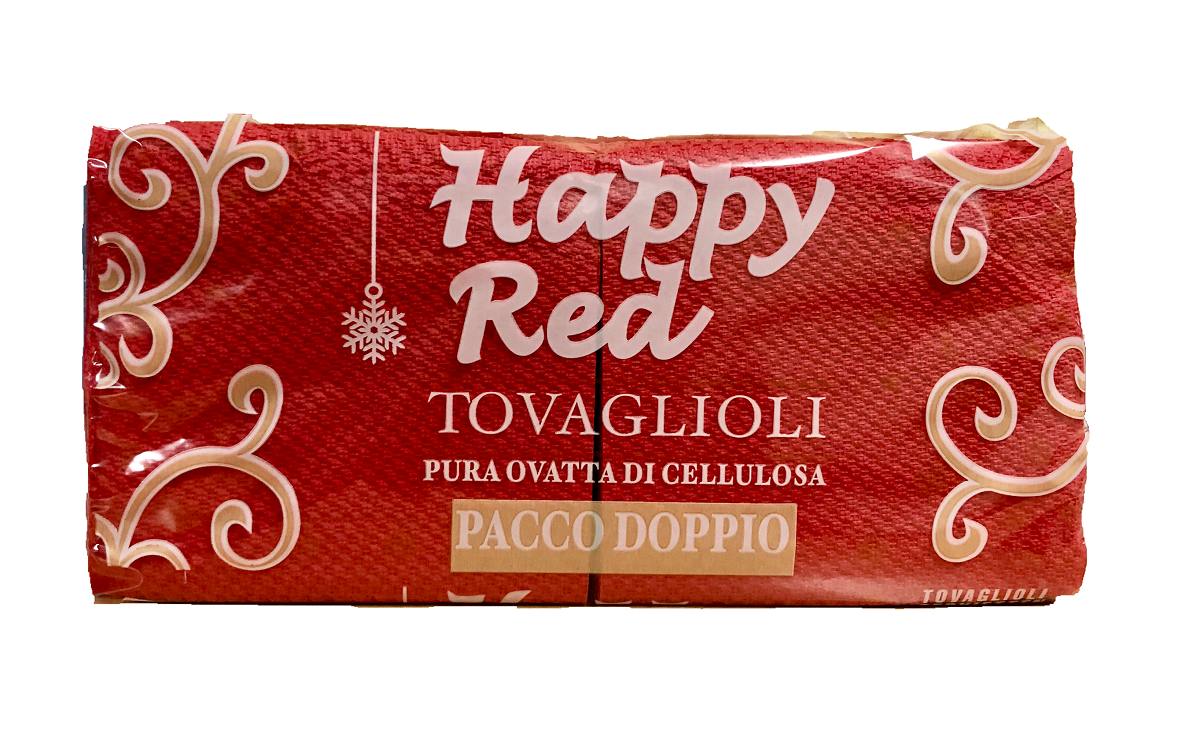. . .HAPPY RED TOVAGLIOLI ROSSI PACCO DOPPIO 100 PZ