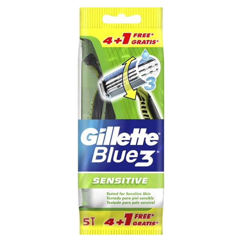 GILLETTE BLUE 3 SENSITIVE 5 PZ