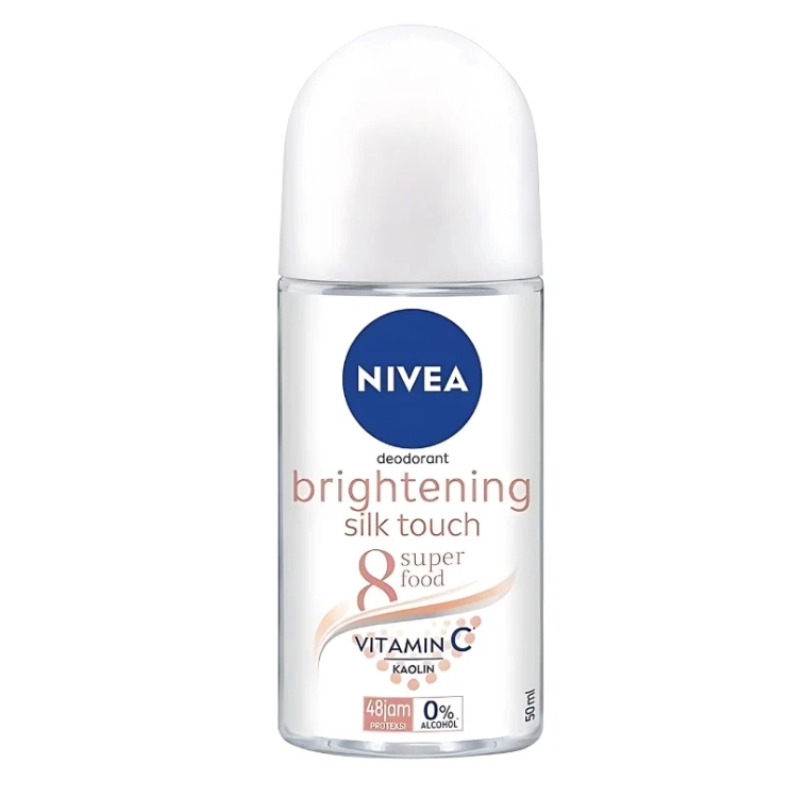 NIVEA DEO ROLL-ON 50 ML EXTRA BRIGHT SILK TOUCH