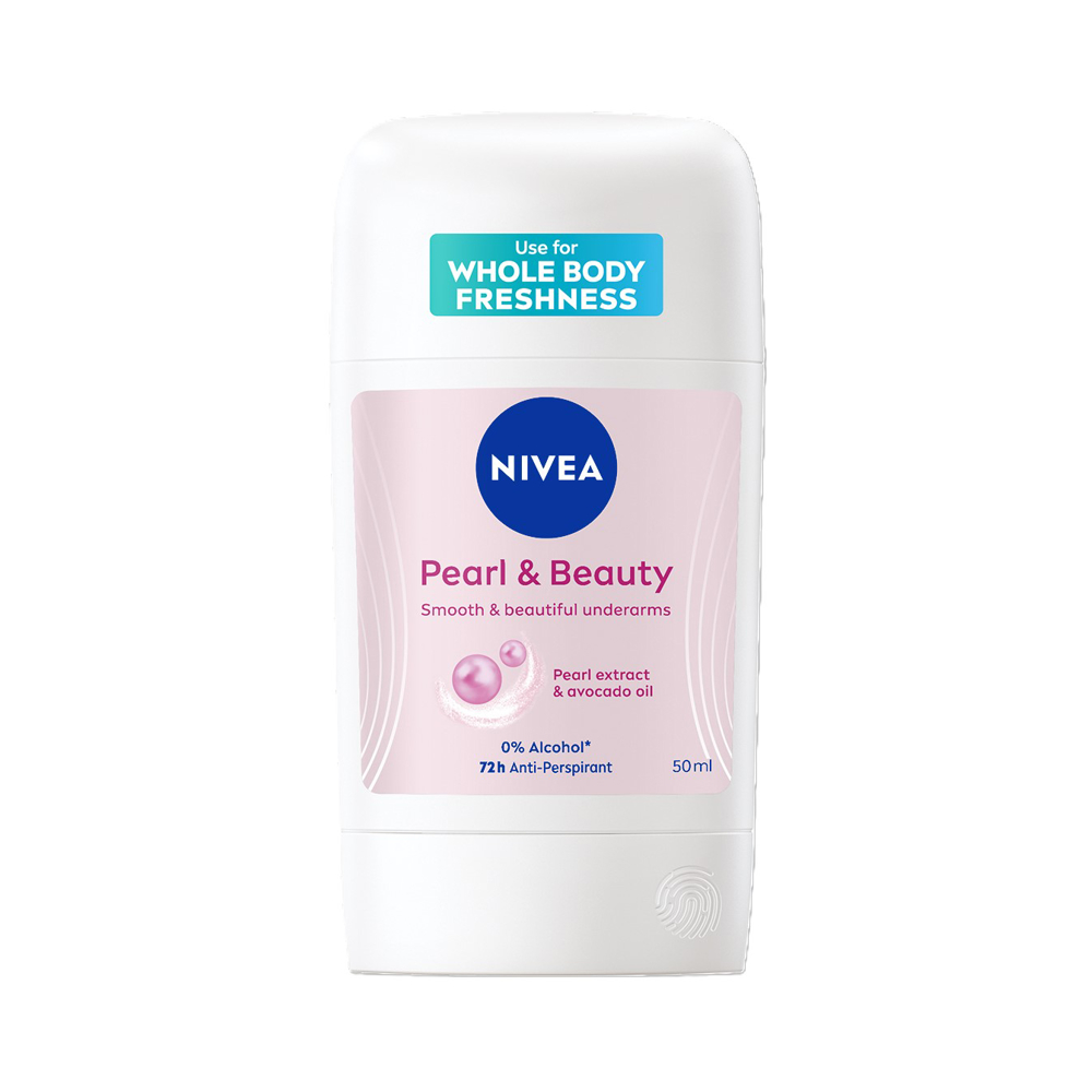 NIVEA DEO STICK 50 ML PEARL & BEAUTY