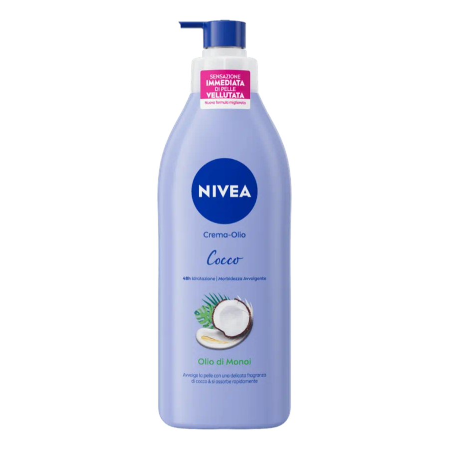 NIVEA BODY CREMA OLIO DI COCCO 400 ML