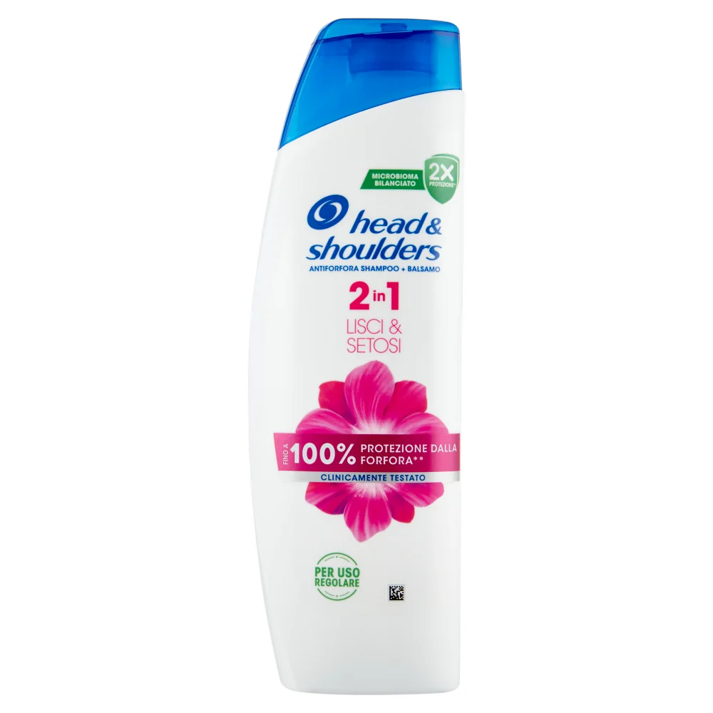 HEAD & SHOULDERS SHAMPOO 2IN1 250 ML LISCI E SETOSI