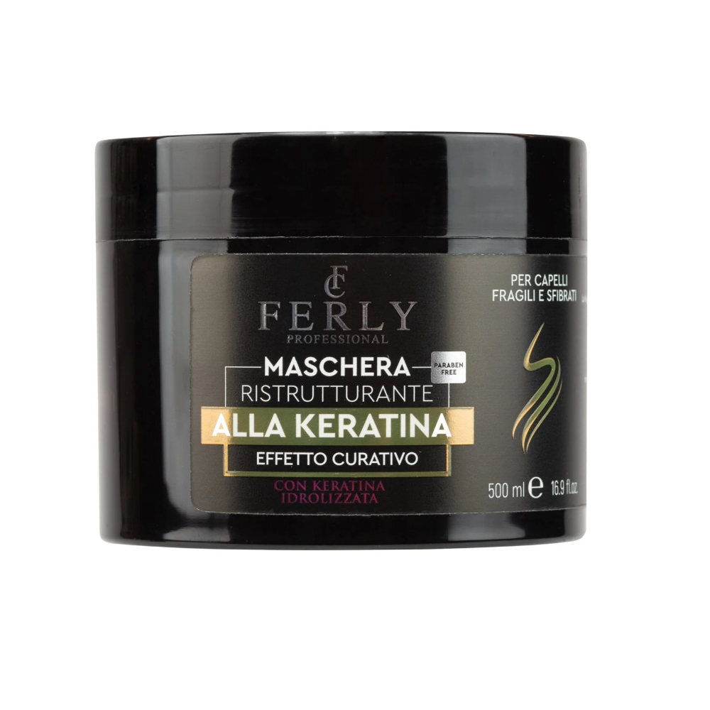 FERLY MASCHERA CAPELLI 500 ML RISTRUTTURANTE KERATINA