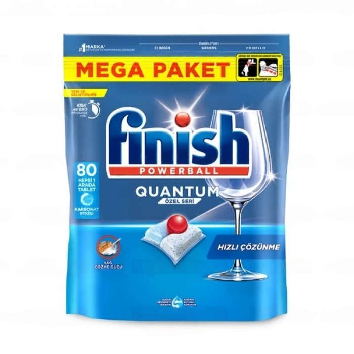FINISH PASTIGLIE QUANTUM X 80 REGULAR