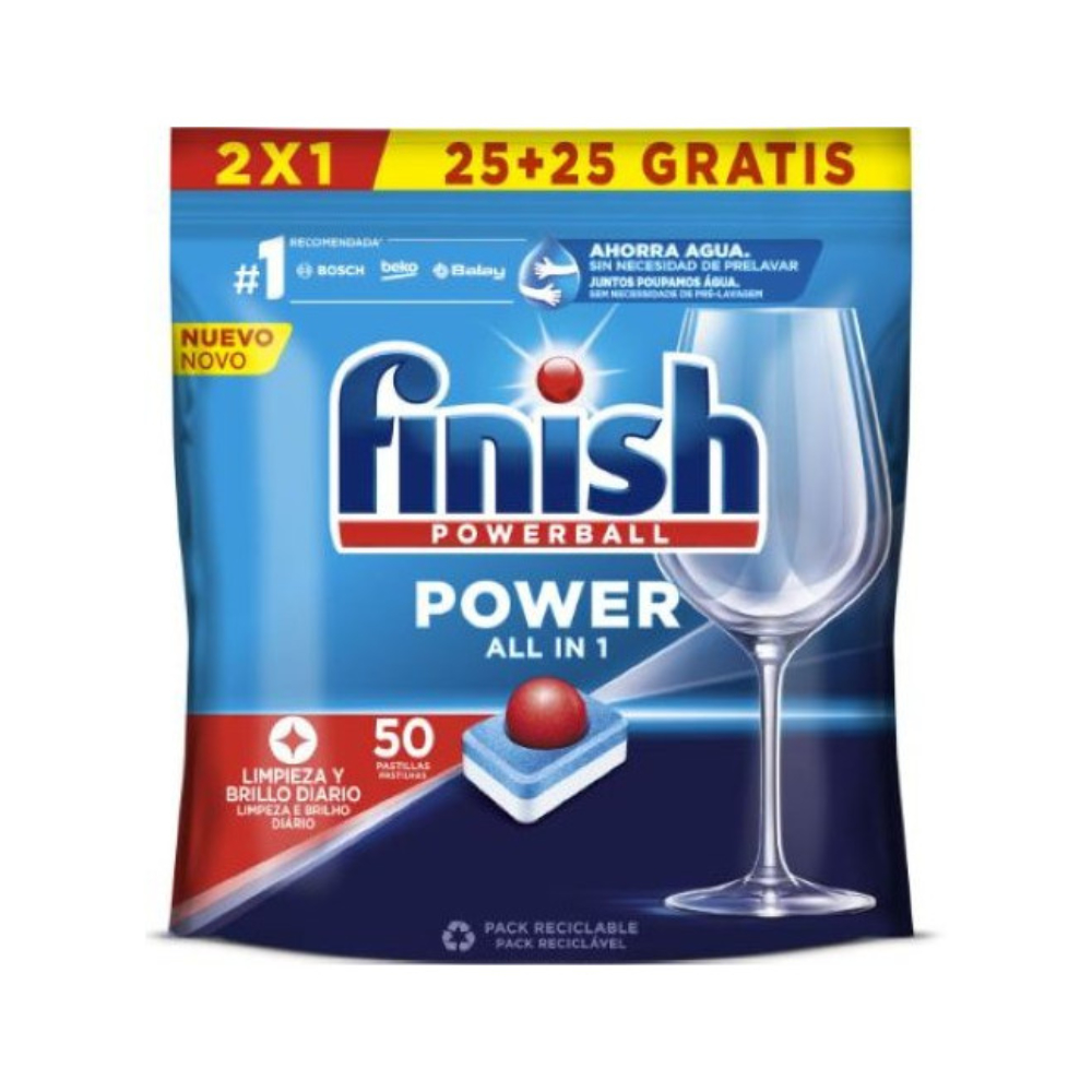 FINISH PASTIGLIE POWER 50 PZ REGULAR CLASSIC
