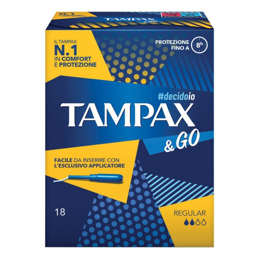 TAMPAX & GO REGULAR 18 PZ