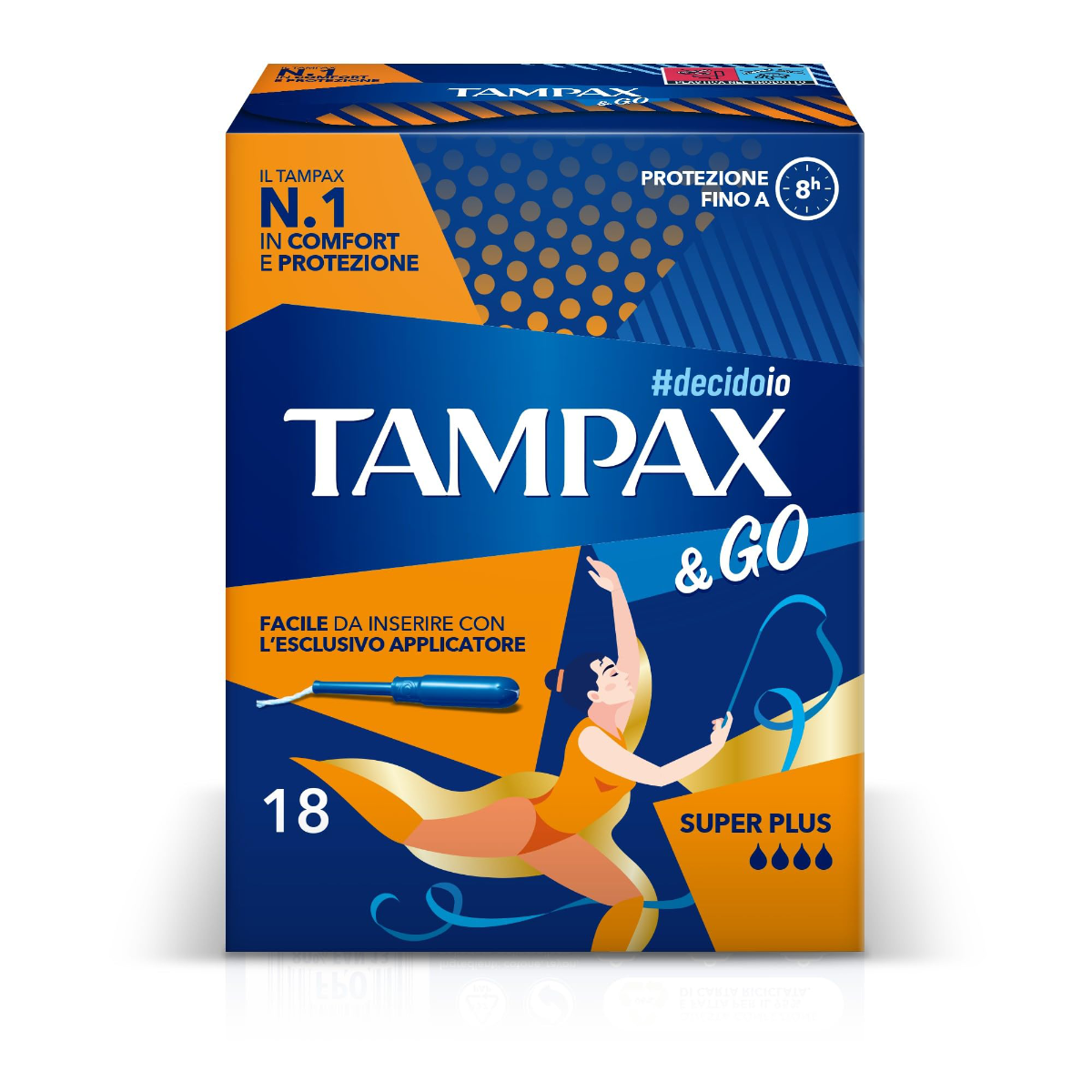 TAMPAX & GO SUPER PLUS 18 PZ