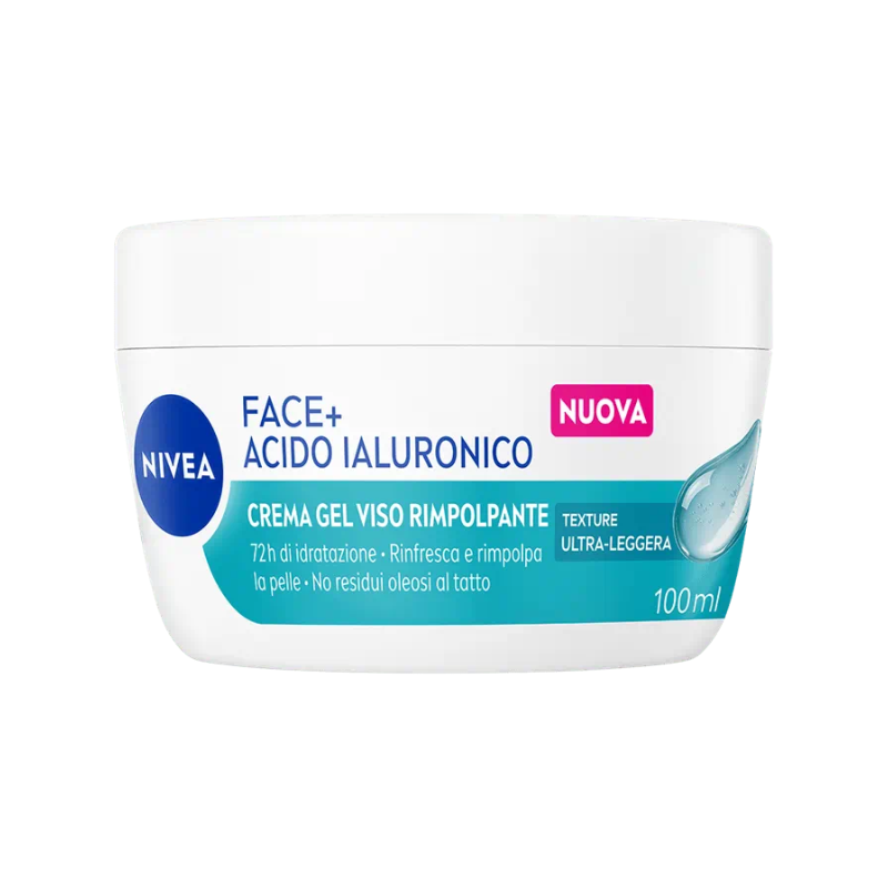 NIVEA CREMA VISO GEL RIMPOLPANTE ACIDO IALURONICO 100 ML
