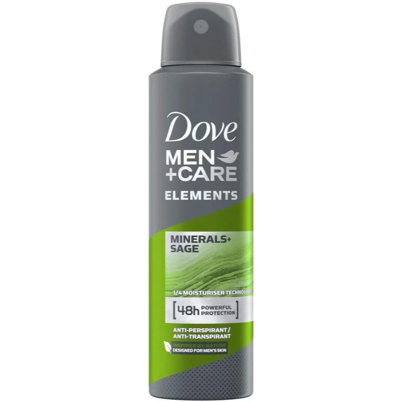 DOVE DEO SPRAY 250 ML MEN MINERAL SAGE