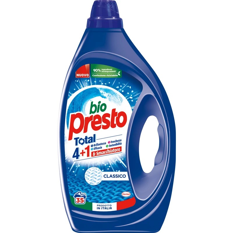 BIO PRESTO LIQUIDO LAVATRICE 35 LAVAGGI CLASSICO