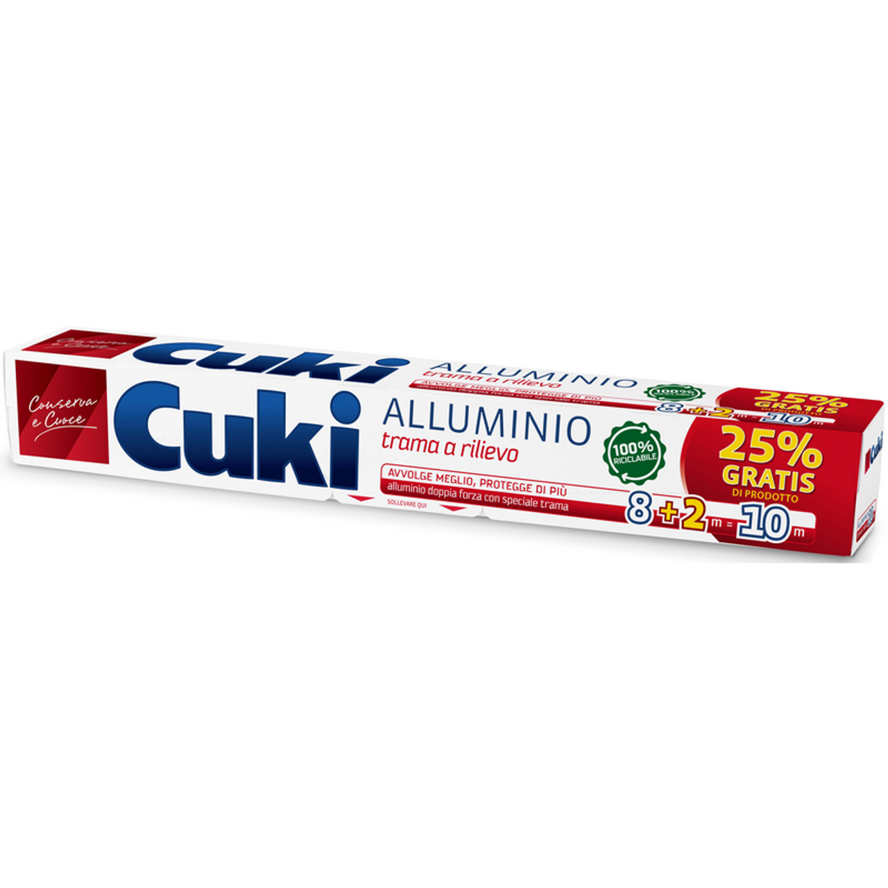CUKI ALLUMINIO 8+2 METRI