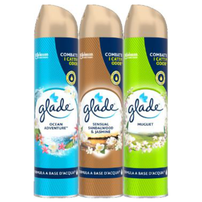 GLADE DEO SPRAY MIX 2 300 ML  315679
