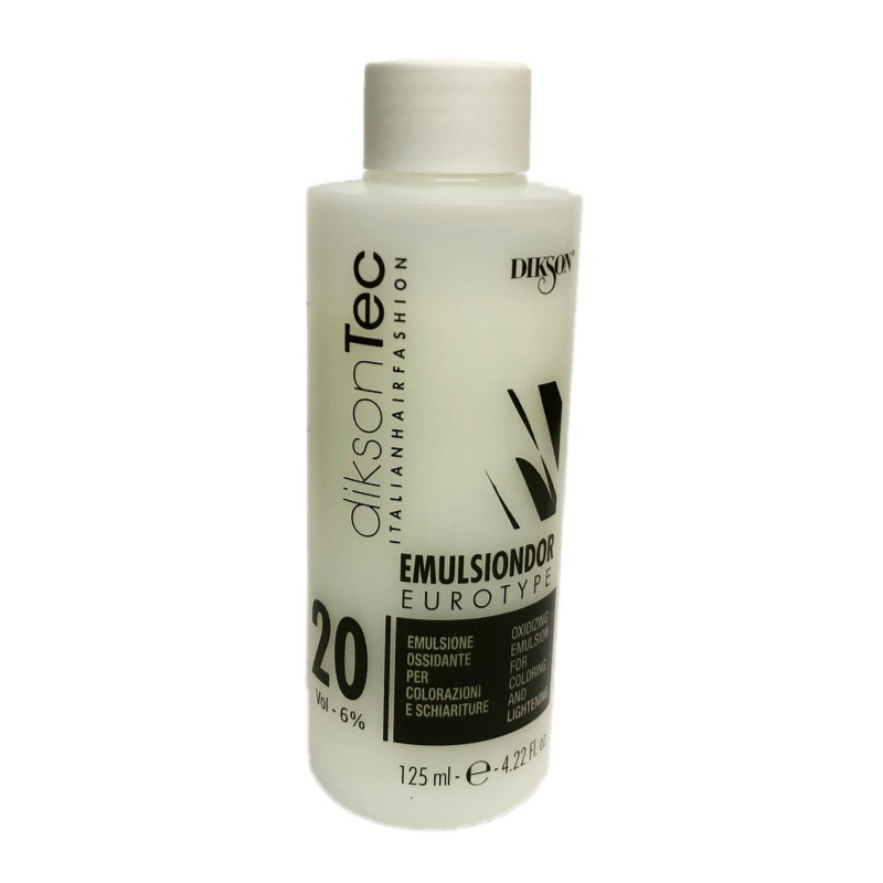 DIKSON OSSIGENO PER CAPELLI EMULSIONE 20 VOL 6% 125 ML