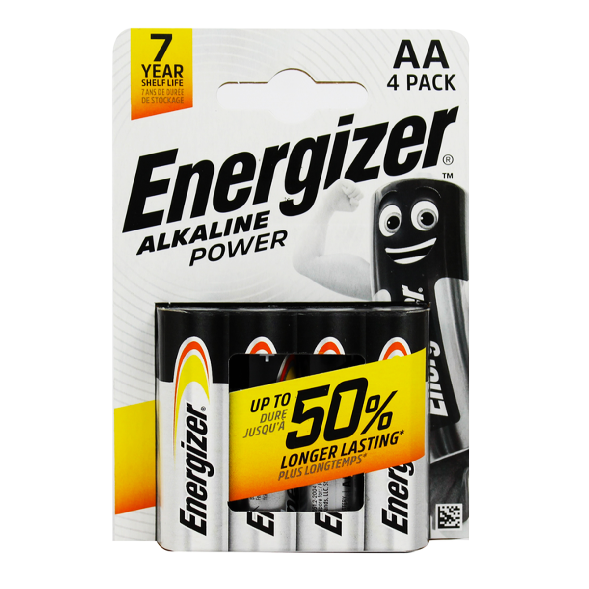ENERGIZER BATTERIE ALKALINE STILO X 4 AA-LR6