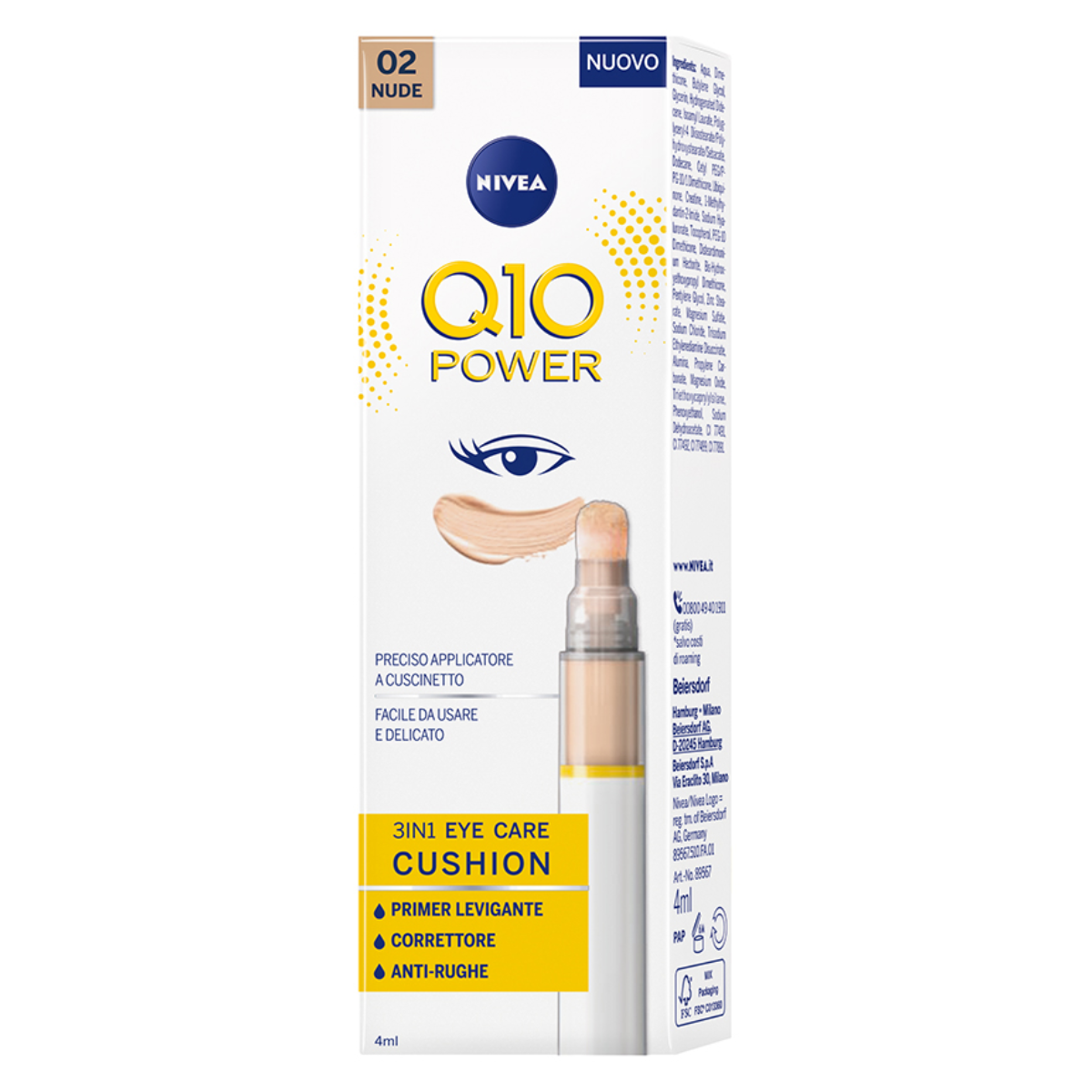 NIVEA Q10 CUSHION OCCHI NUDE 89567