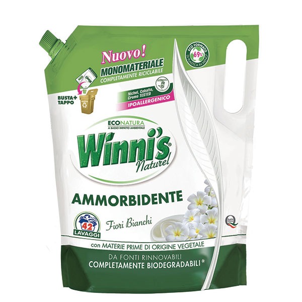 WINNIS AMMORBIDENTE BUSTA FIORI BIANCHI 42 LAVAGGI