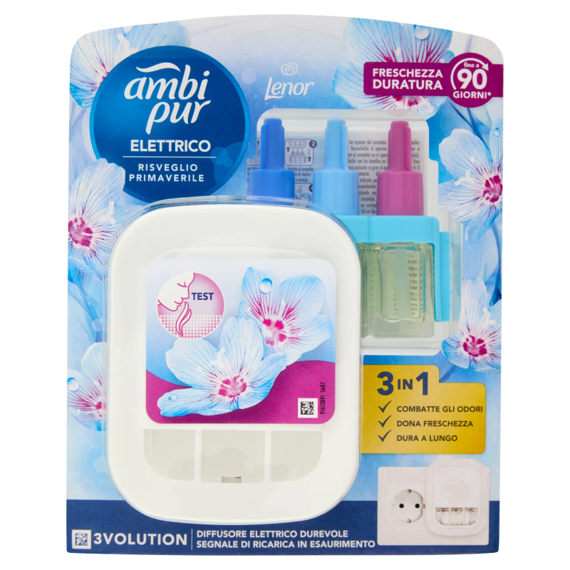 AMBIPUR 3VOLUTION BASE + RICARICA RISVEGLIO PRIMAVERILE 20 ML