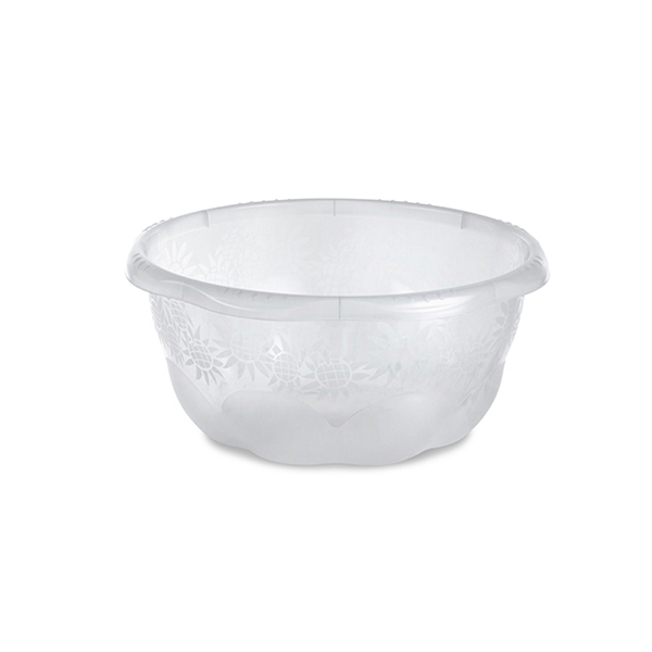 STEFANPLAST CIOTOLA INSALATIERA FIORELLA DIAMETRO 30 CM TRASPARENTE