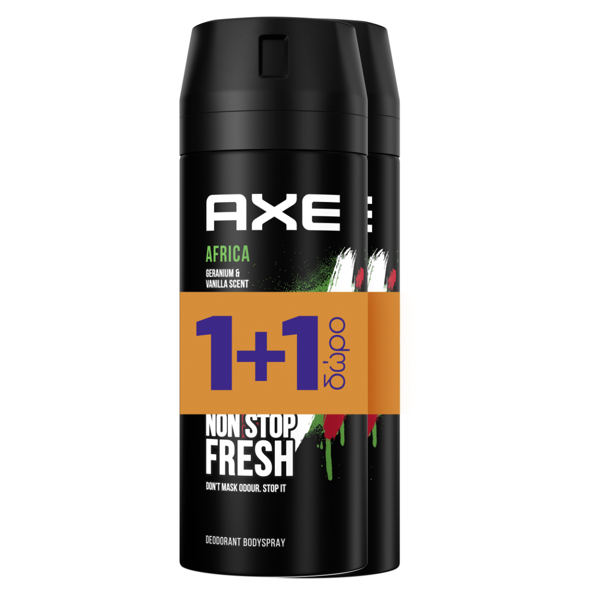 AXE DEO SPRAY 150 ML AFRICA X2