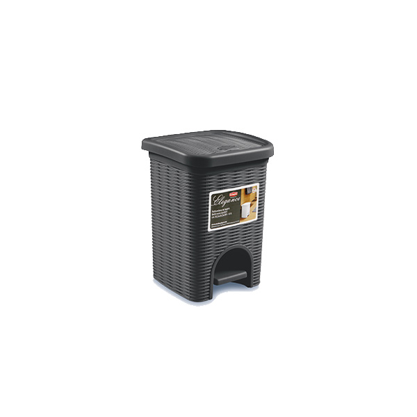 STEFANPLAST PATTUMIERA DA BAGNO ELEGANCE 6 LT GRIGIO ARDESIA