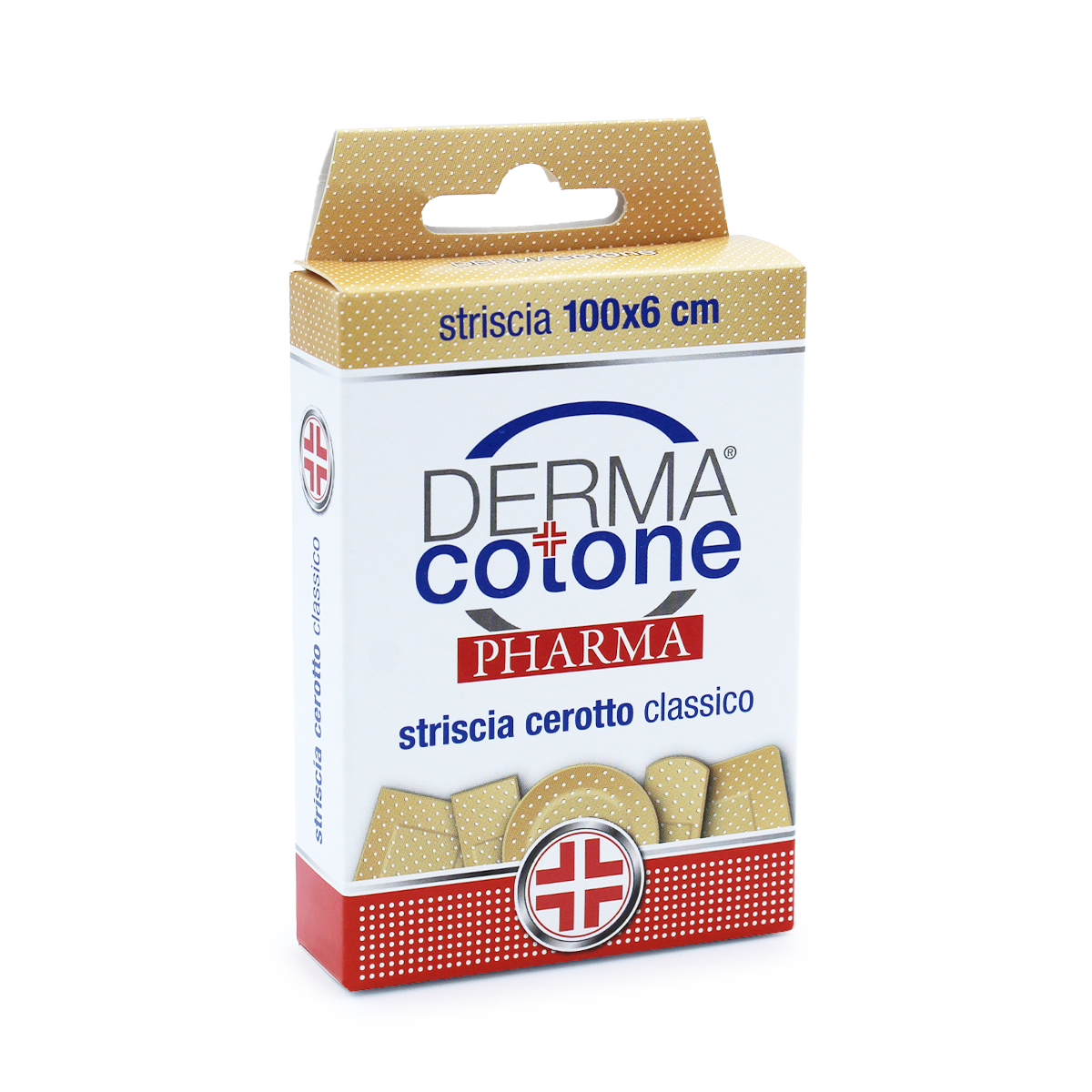 DERMACOTONE STRISCIA CEROTTO CLASSICO 10 PZ CM 6X10