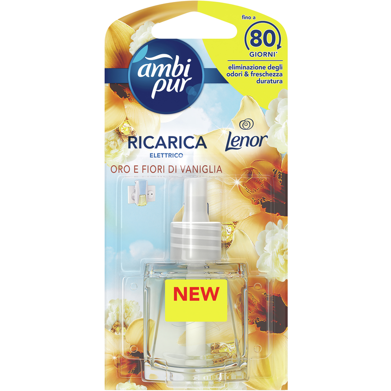 AMBIPUR ELETTRICO RICARICA LENOR ORO E VANIGLIA 20 ML