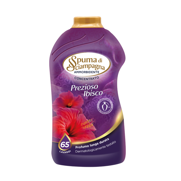 SPUMA DI SCIAMPAGNA AMMORBIDENTE CONCENTRATO 1,3 LT IBISCO