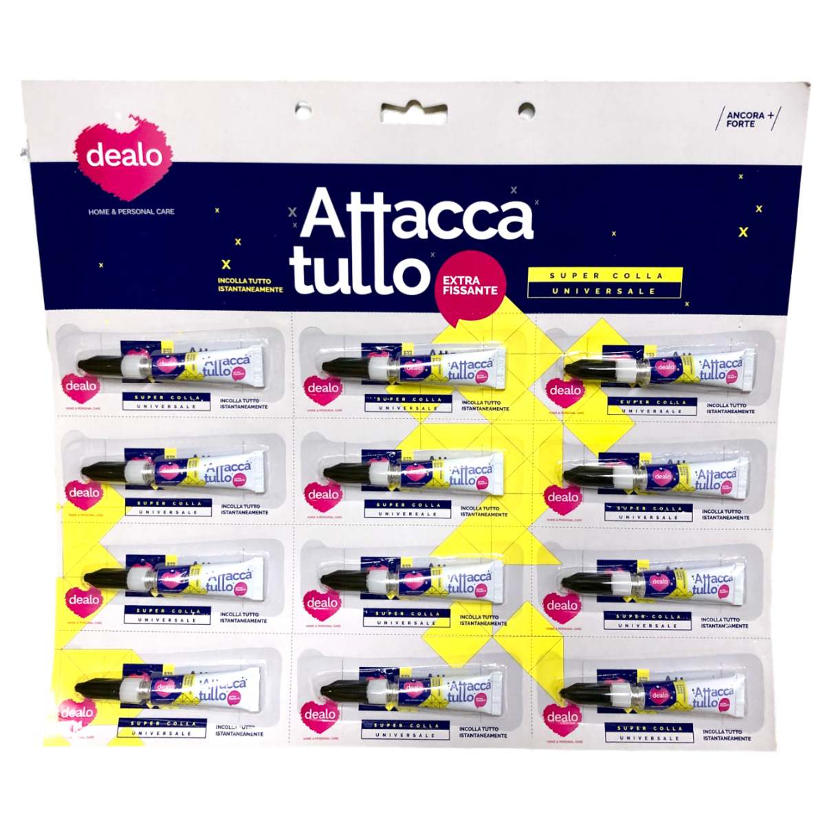 DEALO COLLA ATTACCA TUTTO 3 GR CARTELLA