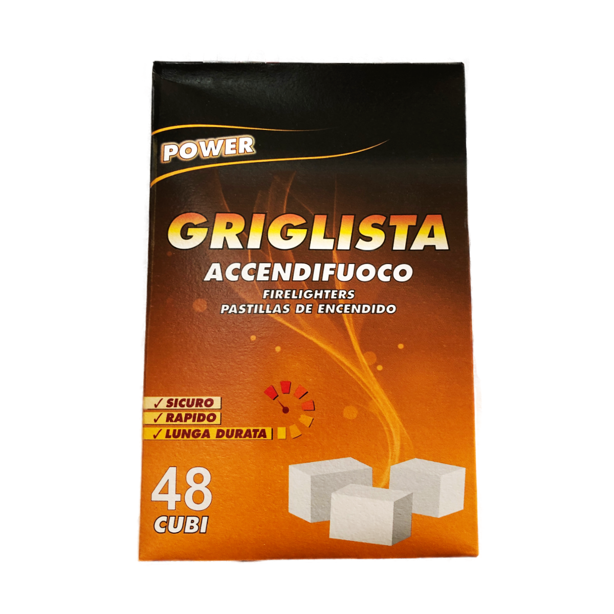 GRIGLISTA ACCENDIFUOCO 48 CUBI
