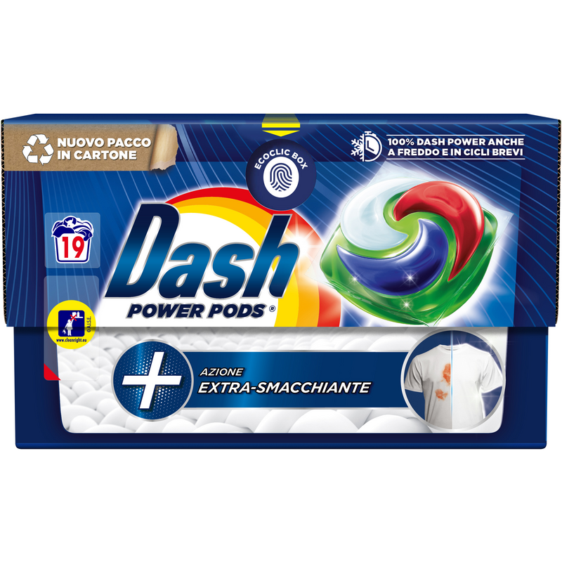 DASH PODS POWER 19 PZ EXTRA SMACCHIANTE