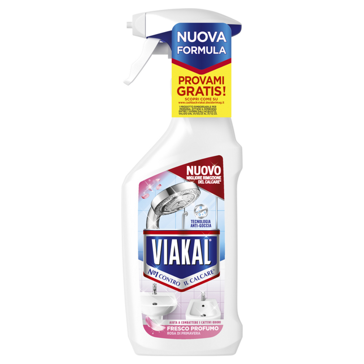 VIAKAL SPRAY ANTICALCARE 470 ML FRESCO PROFUMO