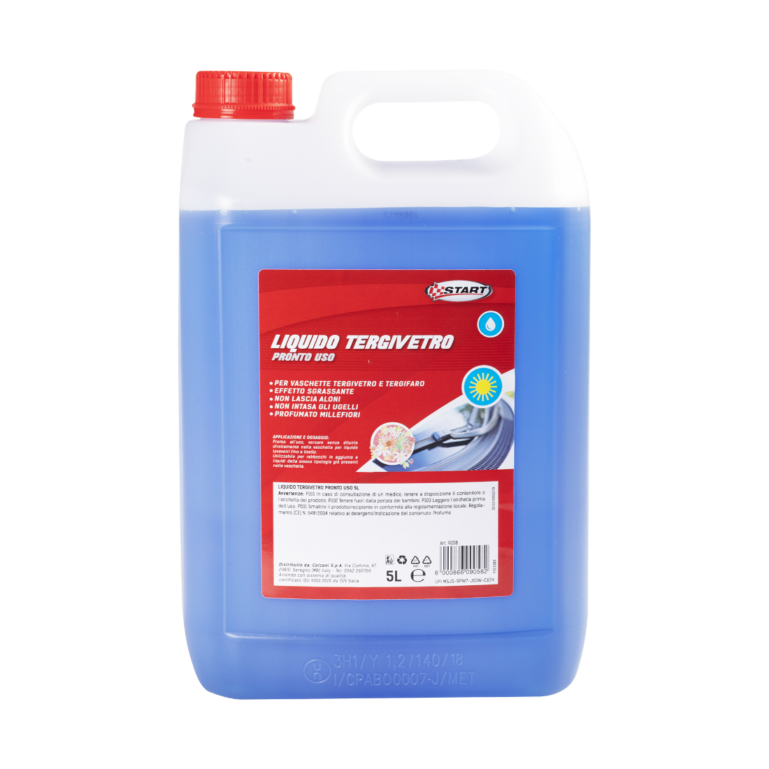 START LAVAVETRI PRONTO ALL'USO 5 LT MILLEFIORI