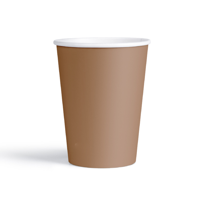 LUSSY BICCHIERI CAFFÈ CARTA 75 ML BEIGE 50 PZ