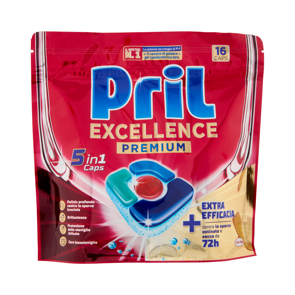 PRIL CAPS 5IN1 EXCELLENCE PREMIUM 16 PZ
