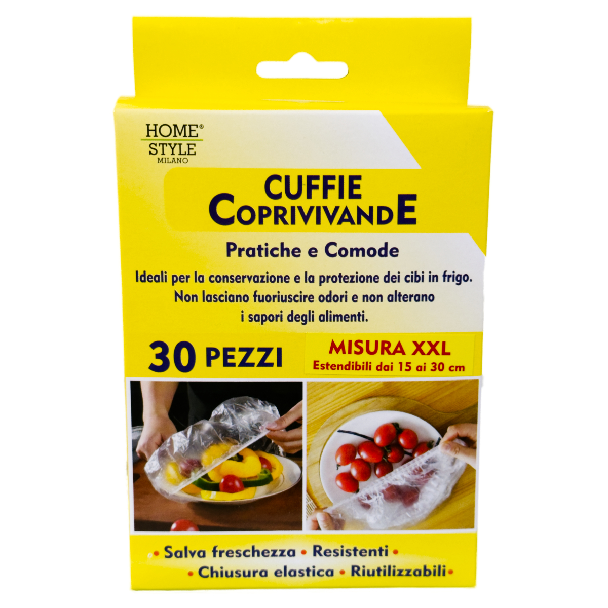 CASAVIP CUFFIA ALIMENTI 30 PZ