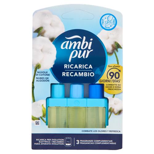 AMBIPUR 3VOLUTION RICARICA NUVOLE DI COTONE 20 ML