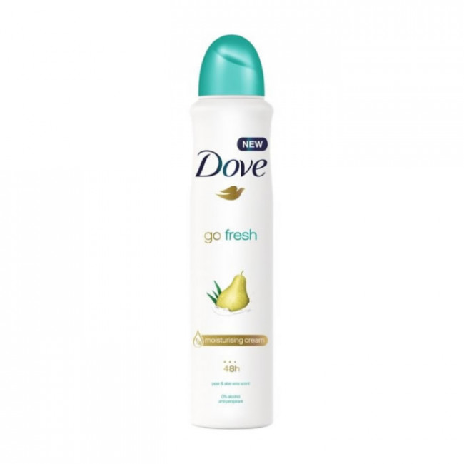 DOVE DEO SPRAY 250 ML GO FRESH PERA
