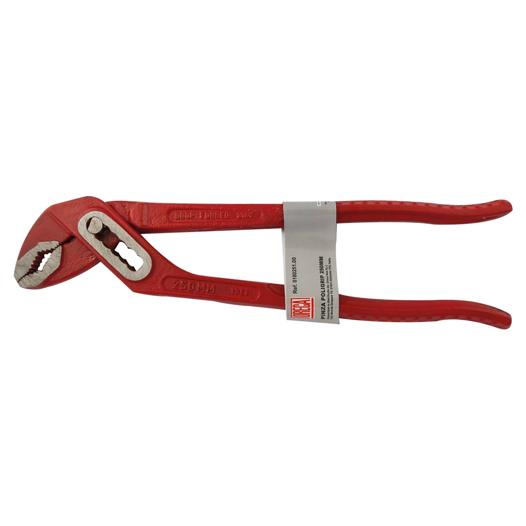 Pinza poligrip 250 mm acciaio carbonio cerniera ad incastro