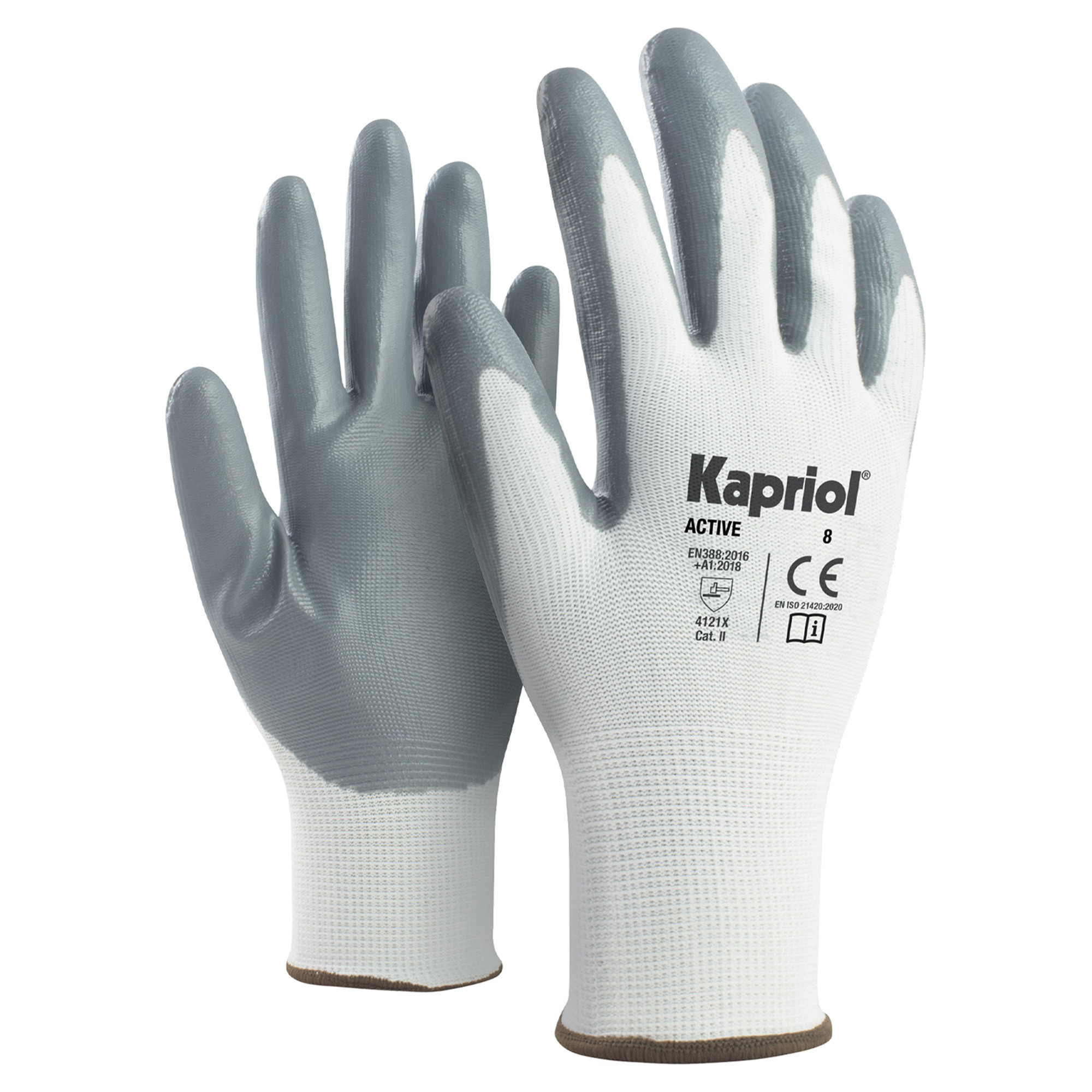 Guanto active kapriol nylon taglia 9 palmo in nitrile manutenzione generica