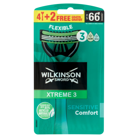 WILKINSON XTREME3 SENSITIVE 4+2