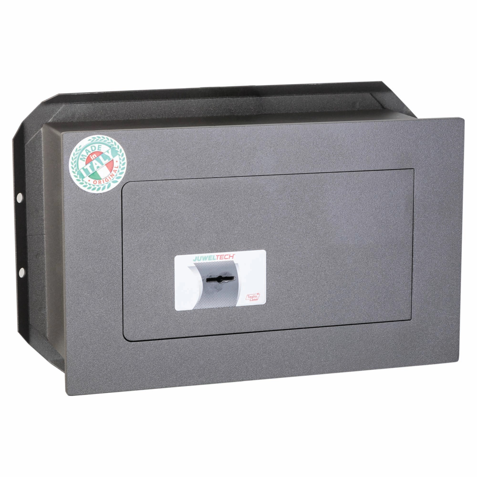 Cassaforte muro juweltech a chiave doppia mappa 340x210x150 mm (lxhxp) acciaio verniciato